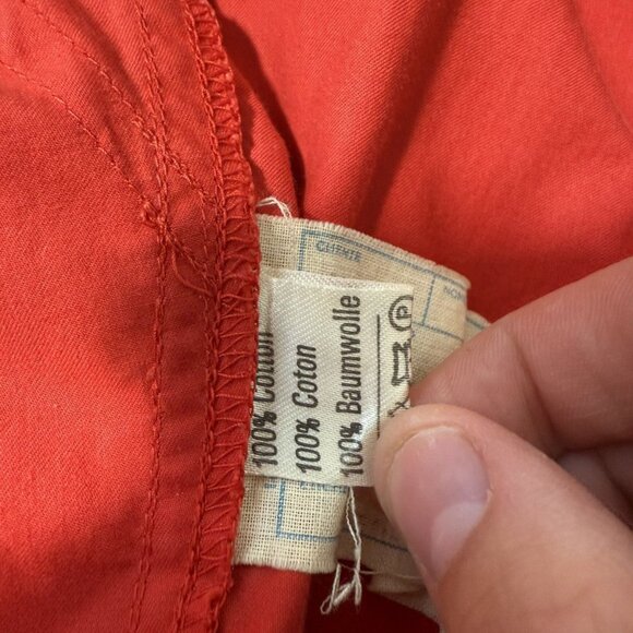 Rare Unique Giorgio Armani 1980s Runway Red Jumpsuit - Picture 8 of 10